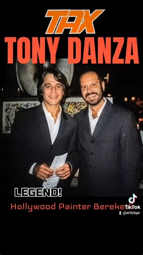 Tony Danza! Taxi! Hollywood Painter Metin Bereketli