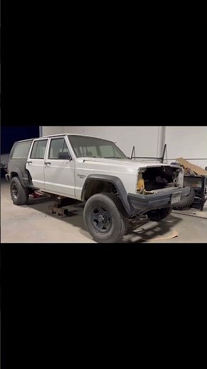 Stretching a Jeep Cherokee XJ… turning it into something Jeep never built.