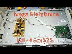 Tv Sony kdl-46cx525 not power on, flashing led 2x