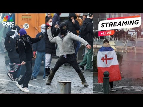 Belgium Farmers Protest LIVE: Violent Farmers In Brussels Post EU Summit | EU-Mercosur Treaty | N18G