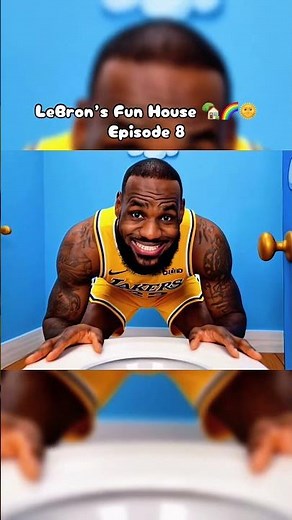 LeBron’s Fun House 🏡🌈🌞 Episode 8: Potty Training 🚽