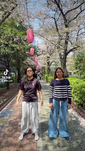 Crazy flipflops under Sakura trees# | Cristy Almazar-Williams
