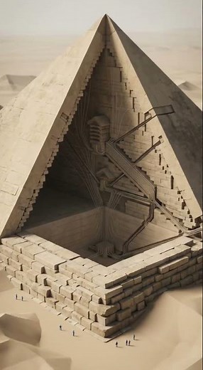 The Great Pyramid Actually Has 8 Sides 🤯