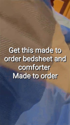 MADE TO ORDER BEDSHEET AND COMFORTER 100 PERCENT COTTON HOTEL.BEDSHEET ALSO AVAILABLE | Linens4fashion