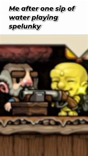 Average Spelunky Experience #spelunky2 #spelunky #shorts