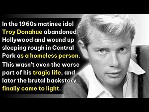 From Hollywood’s Golden Boy to Sleeping on the Streets — The Unbelievable Fall of Troy Donahue.
