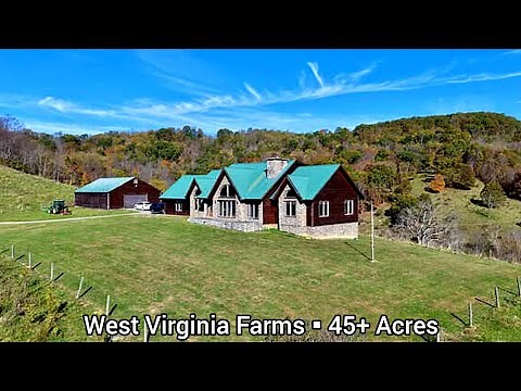 West Virginia Farms For Sale | 45+ Acres | West Virginia Land For Sale | Outbuildings|Ashbury Moving