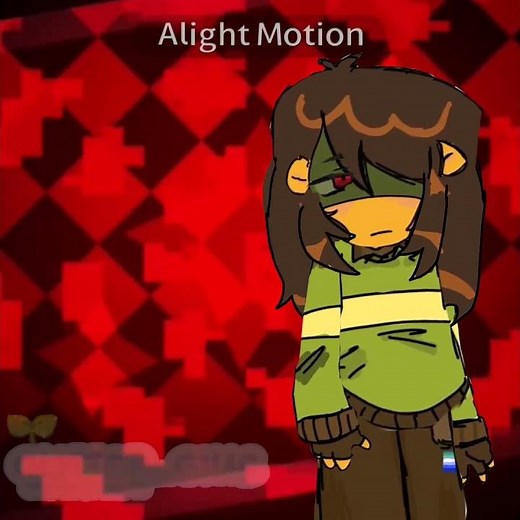Kris Animation!![FLASH AT THE END!!]#deltarune