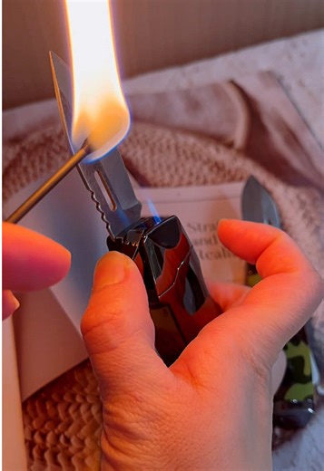 Folding knife lighter#lighter #knife #christmas #foryou