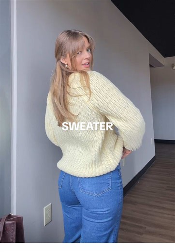 This oversized sweater is perfect for fall and winter outfits. #oversized #oversizedsweater #sweater #sweaterforwomen #outfitinspo