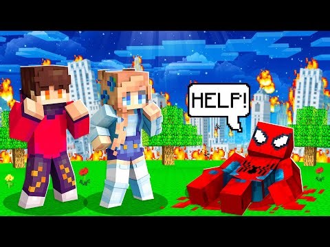 SPIDER-MAN Needs Our HELP in Minecraft! (Across The Spiderverse)