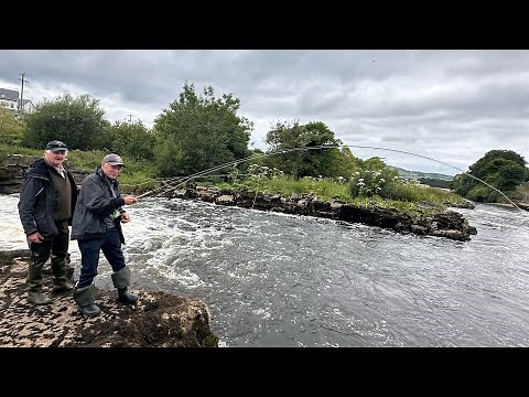 Epic Salmon on the Fly at Ballisodare Sligo | Fly Fishing in Ireland