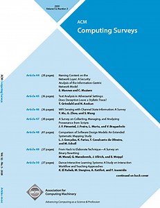 WiFi Sensing with Channel State Information: A Survey: ACM Computing Surveys: Vol 52, No 3