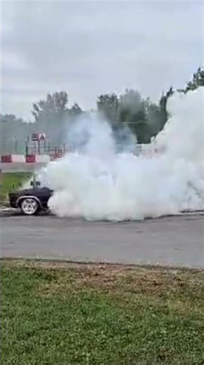 New Paris Speedway Night of Destruction "NOD" September 2025 burnout start and car disappears