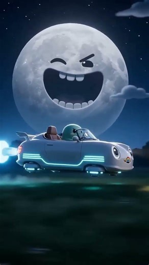 Why Is the Moon CHASING Me?! 🌕🏃‍♂️ #moonmystery #spacefacts #scienceisfun #moon #trailer