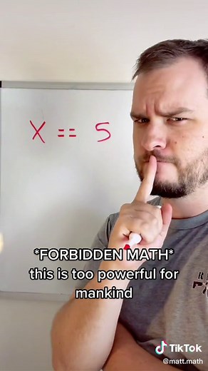 Replying to @Cameron Simmons I included /- in the description but here’s an actual way to get one. #math #maths #mattmath #mathtok #forbiddenmath #funny #mathematics #mathtrick