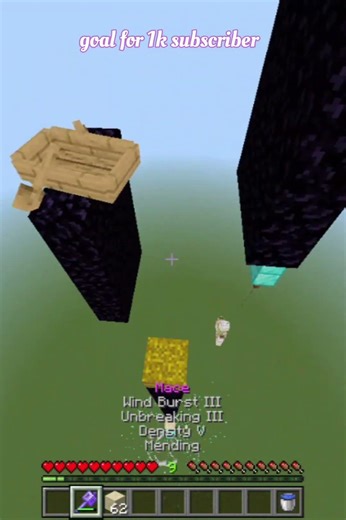 minecraft clutch mace+golem#minecraft #shorts