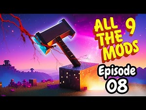 All The Mods 9: EP 8 - Ultimate Guide to Easy Tool Upgrades in Modded Minecraft!