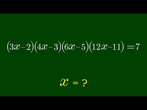 A Nice Algebra Problem | Math Olympiad | Find 4 solutions