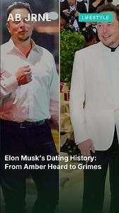 Elon Musk’s Dating History: From Amber Heard to Grimes #shorts