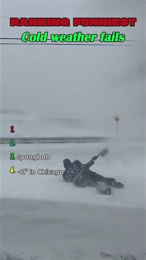 Ranking funniest cold weather moments
