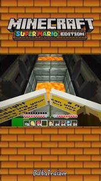 I SUCK AT THIS MARIO MAP 😭 || #minecraft #highlights #supermariobros #clips