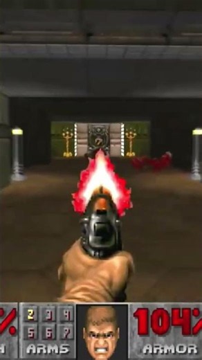 playing doom 1