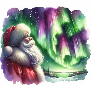 Festive Santa Clipart Bundle: 10 Holiday Designs (commercial Use) (digital Download) - Etsy UK