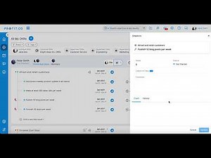 Control KPI Tracking Options in Key results | Profit.co