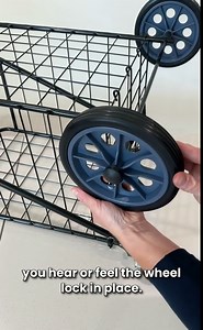 Mainstays Rolling Multipurpose Cart, Metal, Black