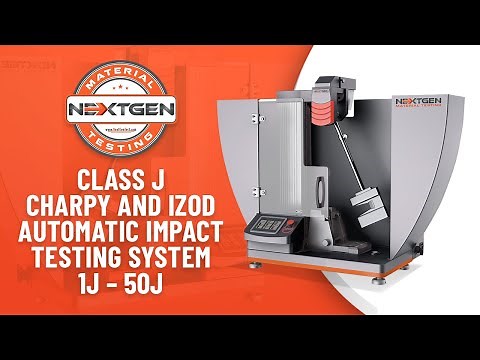 Class J – Charpy and Izod Automatic Impact Testing System | 1J – 50J | NextGen Material Testing Inc.