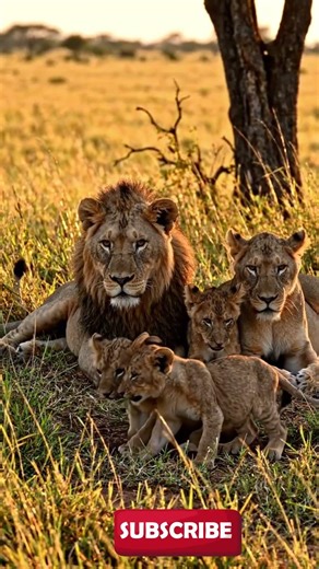 lion family 🦁 #shorts