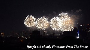 The Bronx on the 4th of July! Fireworks over the skies of our borough and the Macy's 4th of July as seen from The Bronx! | Welcome2TheBronx