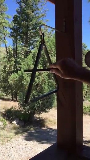 Best Dang Chuck Wagon Dinner Triangle Bell