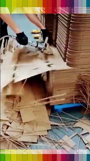Why Factories Use This Pneumatic Stripper for Perfect Cardboard Edges! #PackagingInnovation [00:03]