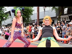 【ジョジョの奇妙な冒険 空条徐倫＆ディオ】「世界コスプレサミット2014」レッドカーペット シンガポール World Cosplay Summit