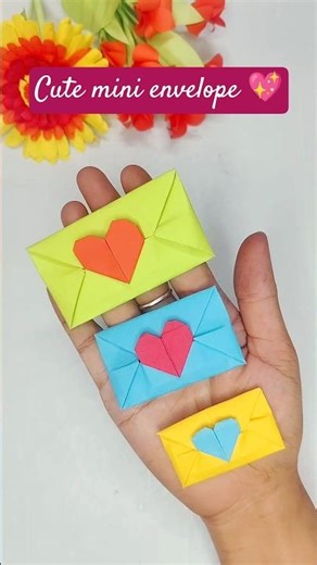 💖 making cute mini envelope 💖