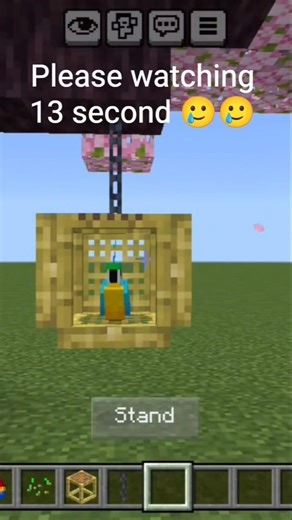 Minecraft parrot cage #minecraft #video #shorts