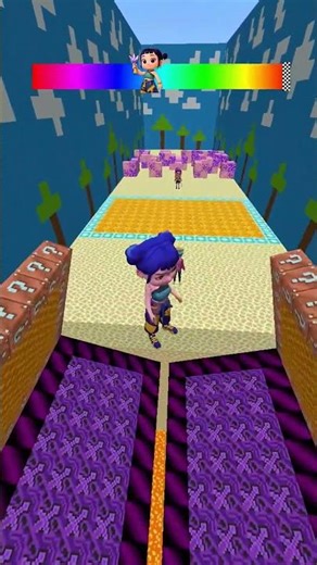 KPop Demon Hunters Noob Pro Challenge #shorts #kpop #minecraft