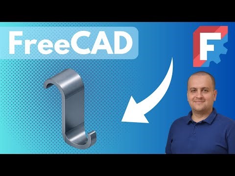 FreeCAD: Quick Sketch, Extrude, Pocket, and Mirror Tutorial (3D Model Step by Step)