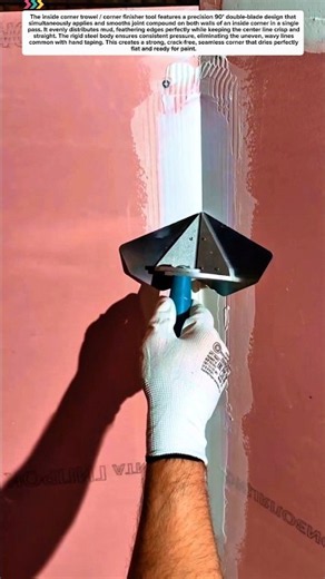 Perfect Drywall Inside Corners — Pro Corner Finisher Tool!