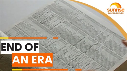It's the end of an era as White Pages directory has been discontinued in Australia. #sunrise #whitepages #telephonedirectory | Sunrise