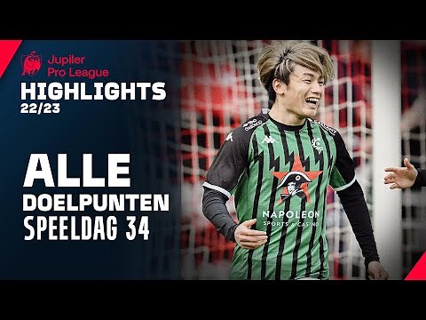ALLE DOELPUNTEN ⚽👀 Jupiler Pro League Highlights GD34