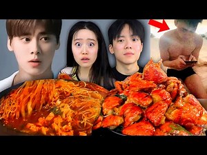 Top Chinese Actor Arrested For Being TOO CHEAP To His Girlfriends | Lobster & Spicy Noodle Mukbang