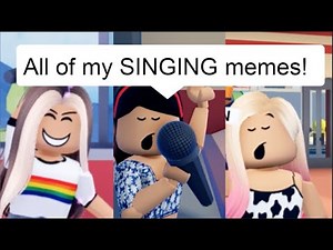 🎵 All my FUNNY SINGING 🎵 Roblox Memes in 14 minutes!