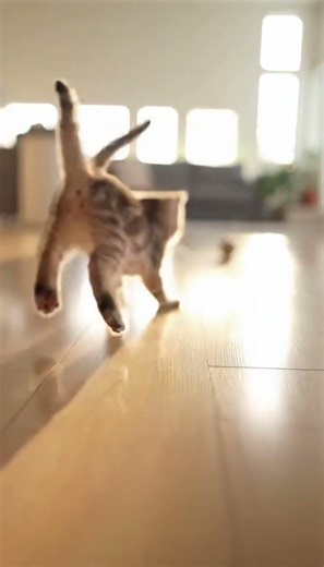 小貓咪玩棒球Kitten play with baseball #cat #kitten #cuteanimals #cute
