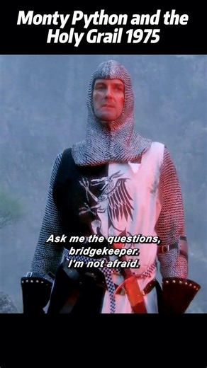 Monty Python and the Holy Grail (1975) | The Bridge of Death’s Absurd Questions 😂⚔️