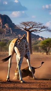 2.2M views · 7.1K reactions | Albino Giraffe Fights Back Against Its Attacker! #rescue #animals #Wildlife | Paul & Friends | Facebook