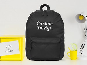 Custom Embroidered Backpack, Embroidered Backpack, Personalized Bag, Lightweight Travel Backpack, Custom Canvas Backpack, Back to School - Etsy