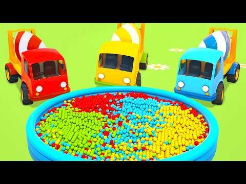 🔴🔴 Car cartoons full episodes & Street vehicles. Helper cars for kids